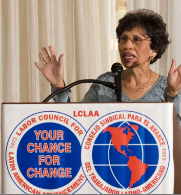 Linda Chavez-Thompson, AFL-CIO Executive VP Emeritus and former LCLAA Board Member